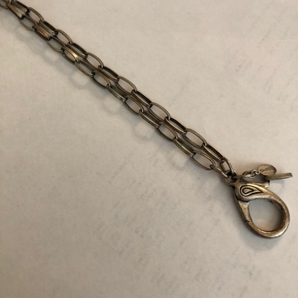 Chico’s wrap clasp bracelet. Silver Good condition - Picture 4 of 5